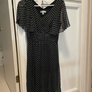 Dressbarn polka dot dress